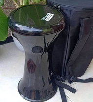 DARBUKA 8inc HITAM GILAP/ MIKA GMP FULSET (ORIGINAL)