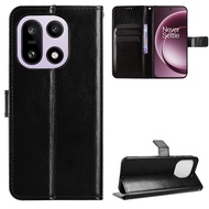 Leather Phone Case For OnePlus 15 15T 15R 10 Pro 10R 10T 11 12 12R 13 13R 13T Kickstand Protect Phon