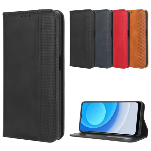 For Sharp Aquos Sense 9 High Quality PU Leather +TPU Phone Case For Sharp Aquos Sense9 Flip Anti-Kno