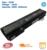 (ส่งฟรี ประกัน 1 ปี)HP แบตเตอรี่ CA06 for HP ProBook 640 645 650 655 HSTNN-LB4Y HP Battery Notebook 