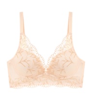 Triumph เสื้อชั้นในไม่มีโครงคัพทรงบราแอร์ รุ่น Aqua Lush HU DV 01รหัส 10223199 สีครีม 00CS