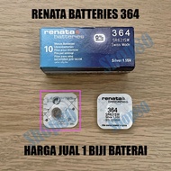 BATTERY BATTERY BATTERY RENATA 364 SR621SW SR621 ORIGINAL