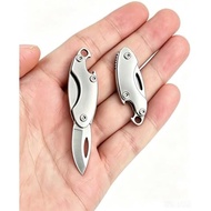 2Pack Small Pocket Knife for Women and Men with 7Cr17 Stainless Steel Blade and 420 Handle, Mini Fol