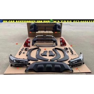 Toyota hilux revo 2020 2.4 convert rogue 2.8 bumper bodykit skirt skirting without paint