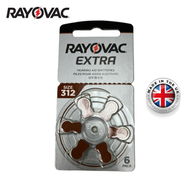 Rayovac - Rayovac Extra Advanced 助聽器電池 312 (PR41) 6粒咭裝