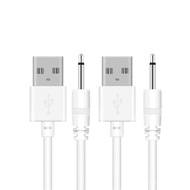DC Charging Cable, 2.5mm Massager Charger Cable Charger Replacement 2.7Ft DC Charging Cable Fast USB