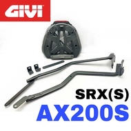 Givi Monorack AX200S Extreme Special Monorack Advance- QJMOTOR AX 200 AX200 SRX ACCESSORIES