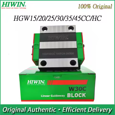 100% Original HIWIN HGW15CC HGW15CA HGW20CC HGW20CA HGW25CC HGW30CC HGW35CC HGW45CC HGW20HC HGW25HC 