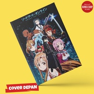 Anime Sword Art Online B Hardcover A5 Notebook Note Agenda Planner Journal
