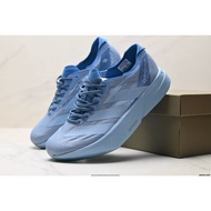 Adidas Y-3 Adizero Adios Pro 4 Lightstrike pro Double-layer breathable mesh running shoes blue grey