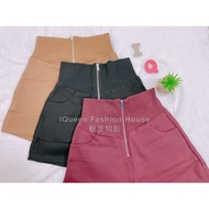 January 百搭罗马面料高腰短裤 Premium Quality