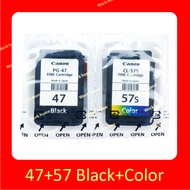 Compatible Refillable Ink Cartridge For Canon 47 57 PG47 PG57 PIXMA E400 E410 E417 E460 E470 E477 E4