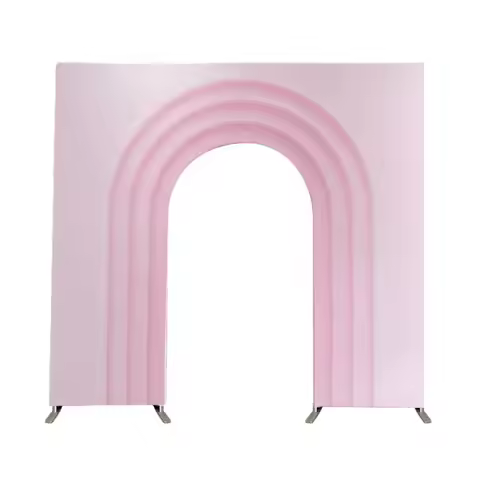 Aluminium Arch Backdrop Stand, Welcome Door for Studio Photography Scene, Wedding, Birthday Party, 7