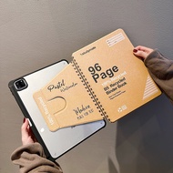 เคสiPadหมุน 360° Gen10 Gen11 Air7 ที่ใส่ปากกา สมุดโน๊ต case iPad Gen9 Air6 Air5 10.9