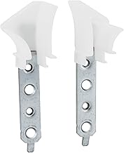 cyclingcolors 2 x Traditional Tulip Roller Shutter or Tunnel for 7-9mm Slats 4 Holes Funnel Guide Ra