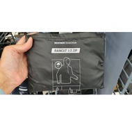 QUECHUA เสื้อแจ็คเก็ตกันฝนผู้ชาย พับเก็บไดง่าย น้ำหนักเบา Men’s Raincoat Waterproof Jacket Half Zip