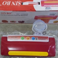 SINBO DZ 300SE Vacuum Sealer Vacuum Packaging for Wet and Dry Foods, Can Be Plain Plastic