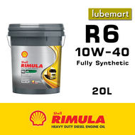 Shell Rimula R6 LM 10W-40 CK4 (20 liters) - Fully Synthetic Diesel Engine Oil