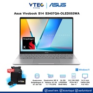 Asus Vivobook S14 S3407QA-OLED053WA | Snapdragon X X1-26-100 | Qualcomm Adreno | 16GB LPDDR5X | 14" 