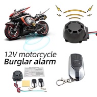 [hot]12V Motorcycle Alarm Security System Dual Remote Control Bike Scooter Motor Alarm System Motorc