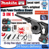 Makita Cordless Blower 998Vf Portable Cordless Air Blower Rechargeable Electric Blower Vacuum Leaf W