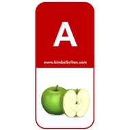 ABCDE Alphabet Letter Learning Card