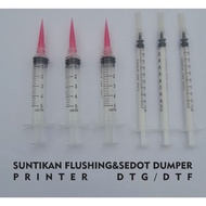 Dtf&dtg printer flusing & suction injection