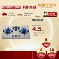 Rinnai Gas Hob - Upgrade Model (old model RB-38HS) 4.5kW Burner Built-In / Free Standing Gas Burner 