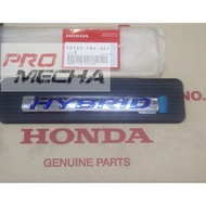 HONDA CIVIC FB HYBRID TR2 EMBLEM HYBRID LOGO