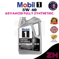 MOBIL 1 EUROPEAN CAR FORMULA FS 5W-40 SP Advance Fully Synthetic Engine Oil [4.73L] 🇺🇸