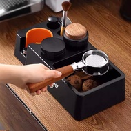 G039 One Two Cups Coffee Grounds Container Knock Box With Portafilter HolderMg34 Or-i
