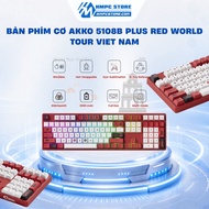 AKKO 5108B Plus Red World Tour Viet Nam Mechanical Keyboard | RGB LED |