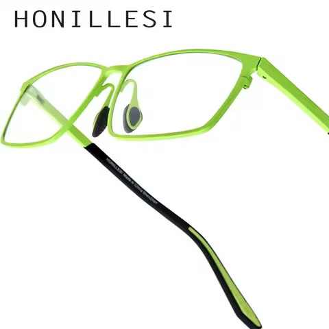 FONEX HONILLESI Titanium Glasses Frame Men Brand Designer Ultralight Square Eyeglasses Full-Rim Japa