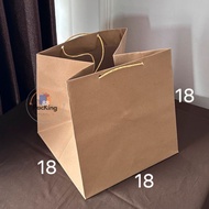 Paper bag rice box 18x18 paper bag cake box paper bag brownPOLOS