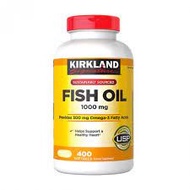 Kirkland SIGNATURE OMEGA 3 FISH OIL 1000MG (400 Tablets)
