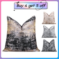 Sarung Kusyen Nordic Hiasan Untuk Sarung Bantal Sofa Untuk Katil 30x50/45x45/50x50 Hiasan Perak Emas