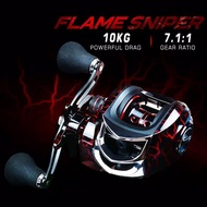 BC Baitcasting HIGH QUALITY CASTING REEL Drag 10 kg handle Kiri