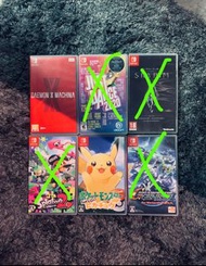 Switch Game 遊戲 Daemon x Machina 寵物小精靈 寶可夢 Pokemon Lets go pikachu