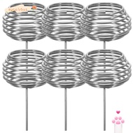 EUCALYTUSMY 10pcs Bonsai Baskets, Stainless Steel Small Plant Gardening Fertilization Baskets, With 