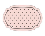 Tấm lót bàn ăn Ohomage Hàn Quốc Mallow Space chất liệu Silicone 44x29x0.2cm