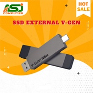 V-GEN PORTABLE SSD EXTERNAL SSDPLATINUM 128GB, 256GB, 512GB, 1TB, 2TB