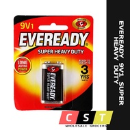 Eveready 9 Volt 9v Super Heavy Duty Battery [1pcs]