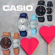 Casio Original MTP-V002L &amp; LTP-V002L Couple Watch JAM TANGAN PASANGAN MEN WATCH WOMEN WATCH JAM LELAKI JAM WANITA