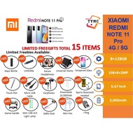 [ORIGINAL] XIAOMI REDMI NOTE 11 PRO 4G / 5G  (8+128GB) @ RM699