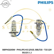 PHILIPS H3 12V15. BBLT15 - T15 12V BULB ( L )