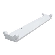 "สินค้าลดราคา"โคมอกไก่ LED-T8 2x18 วัตต์ RACER รุ่น L-N V Shape (2x18W) ขนาด 11.9x123.4x5.7 ซม. สีขา