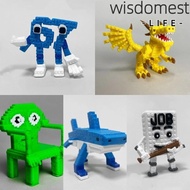 WISDOMEST  Printed Figure, 67 Brainrot Figure Horror Game Theme Miniature Craft Decoration, Creative