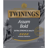 ชาทไวนิงส์อัสสัม โบล์ด แบล็ค 80 ถุง/Twinings Assam Bold Black Tea Bags 80 Pack