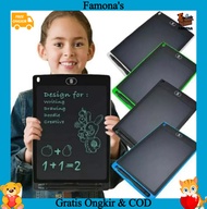 (COD) Alat Tulis LCD 8.5" Writing Tablet Board Pad Drawing Magic Book Tab Untuk Anak Dan Dewasa