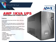 AWP 1KVA/600W UPS (Uninterrupted Power Supply) Viewmify PH